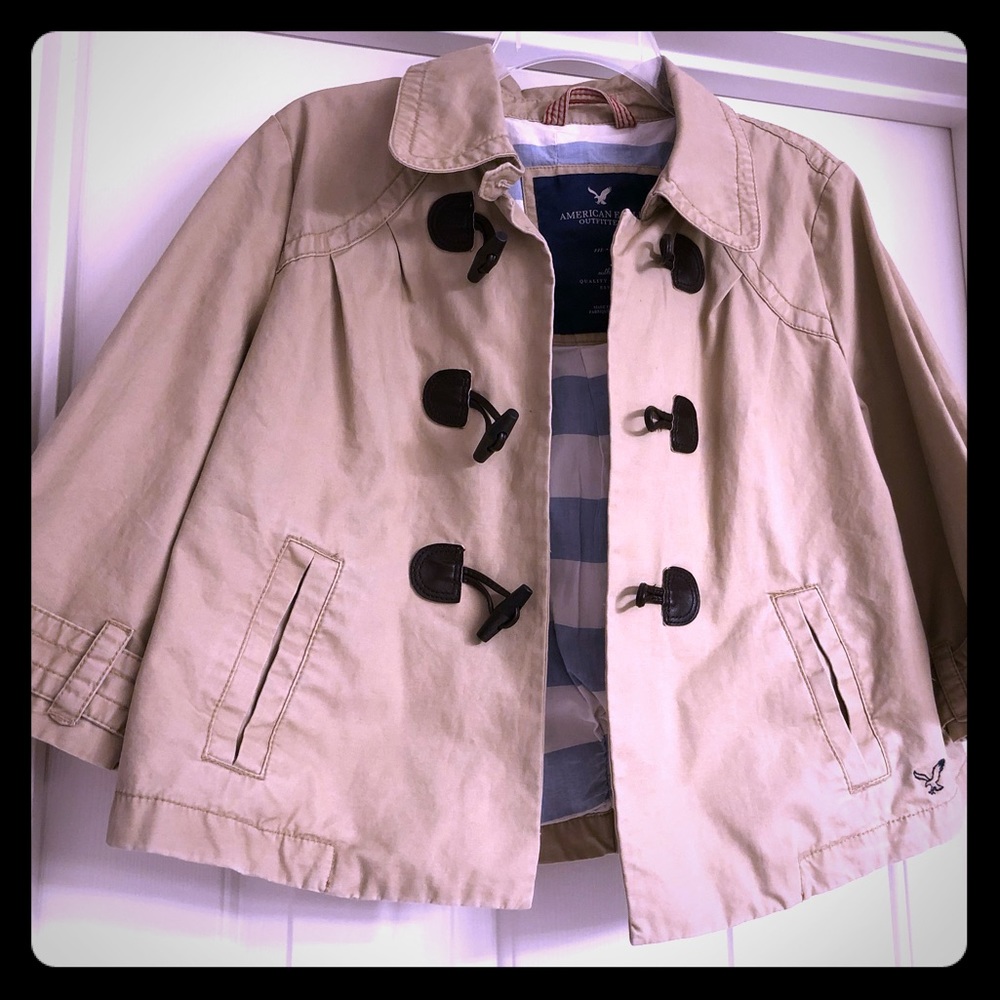 EUC American Eagle crop jacket